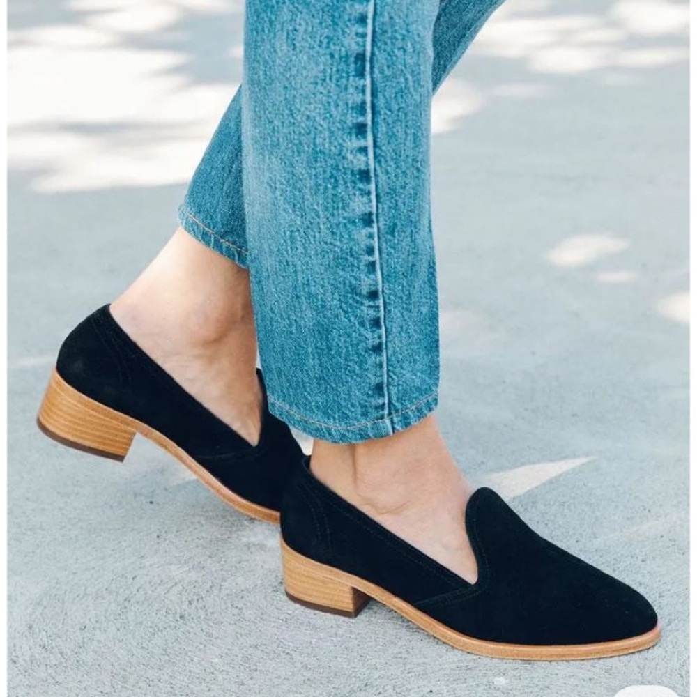 Soludos Women's Black Loafers